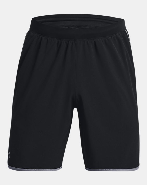 Men's UA HIIT Woven 8" Shorts in Black image number 8
